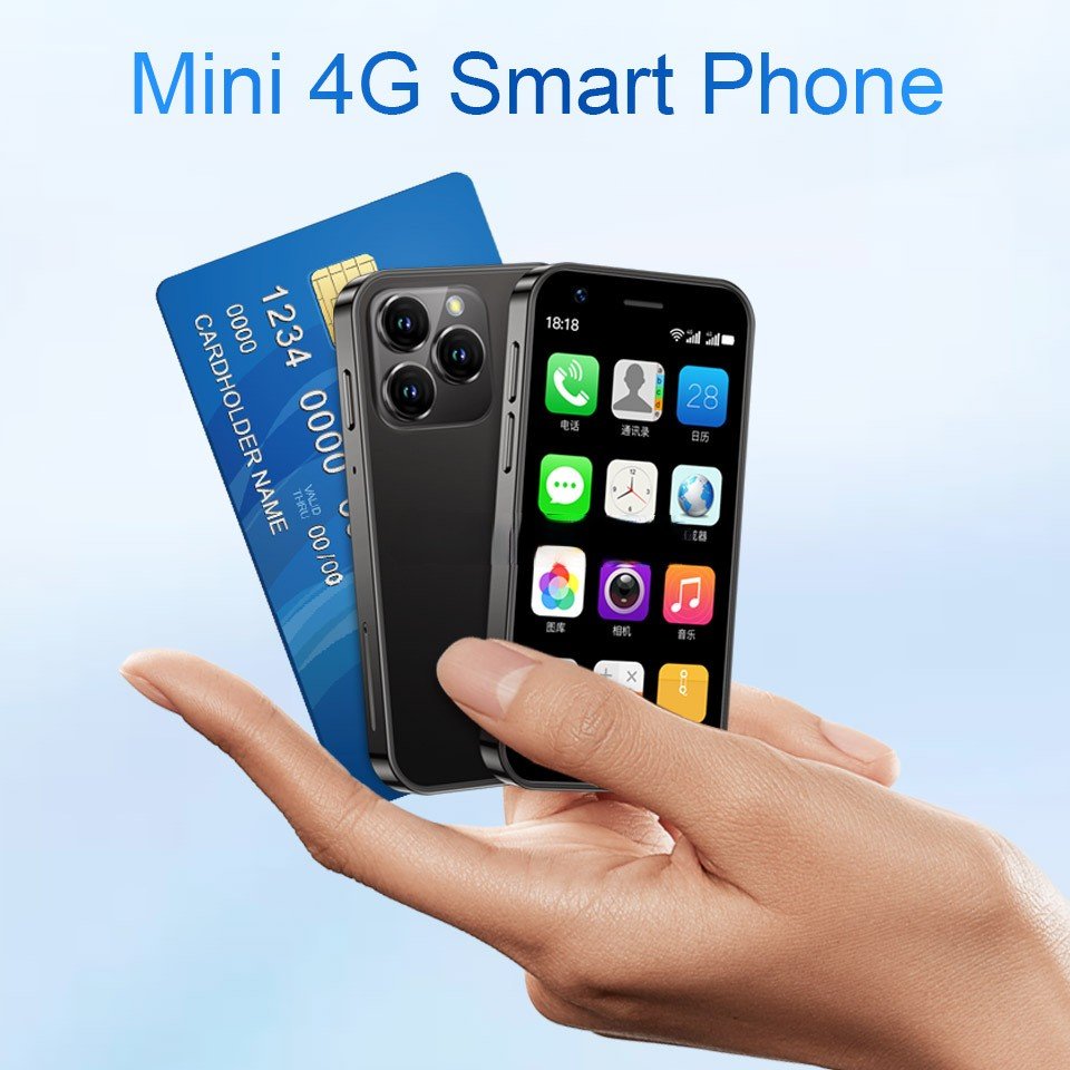 Hot Selling XS16 3 Inch Small Mobile Phone Android 10 Big Battery 2000mAH 3G&4G LTE 64GB Mini Android Smart Phone